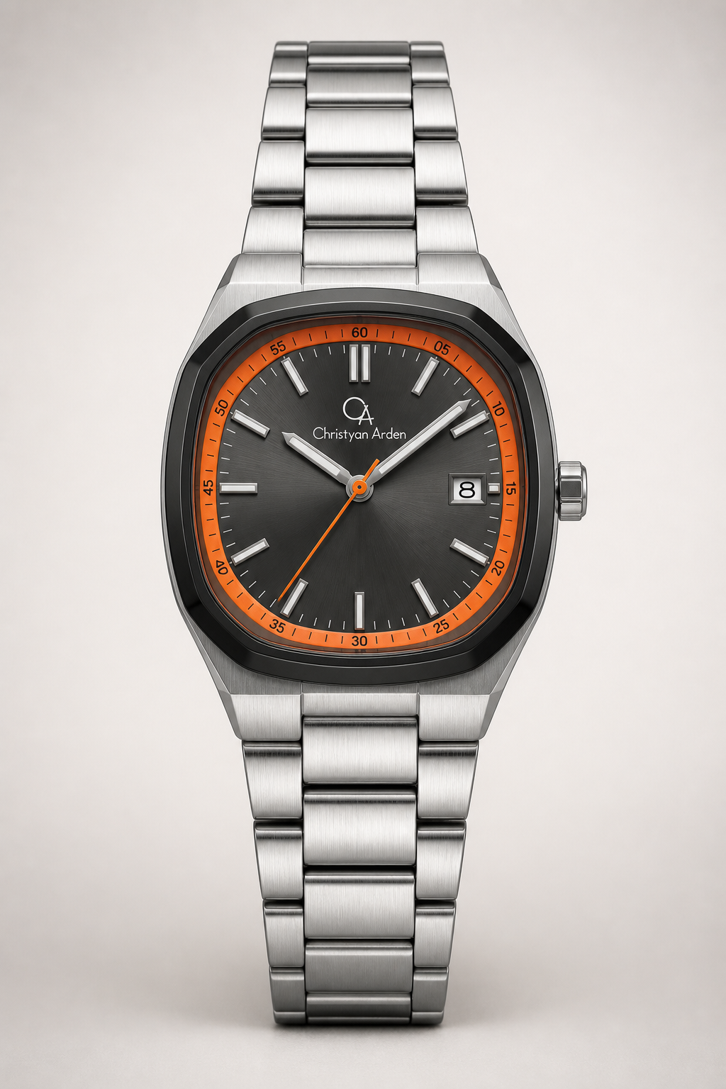 Horizon Ember Sport Christyan Arden produced quartz watch style shown from the front